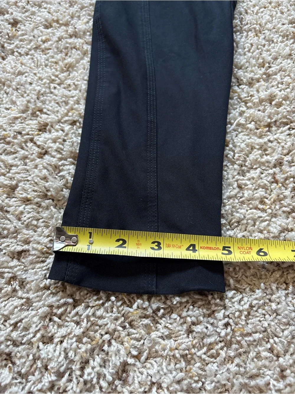 Lululemon AthleticaUrbanite Pant Black Sz 4